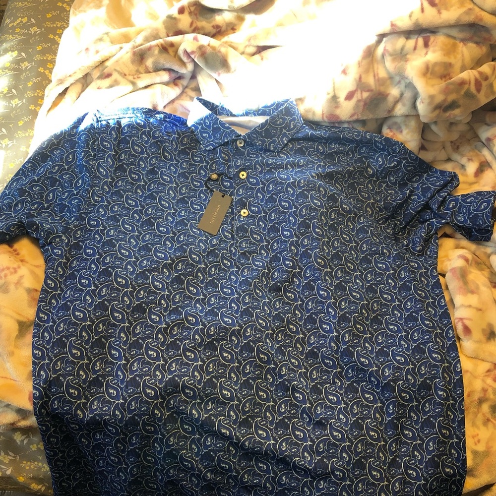 Turtleson golfer POLO never worn Brand new with tags men’s L